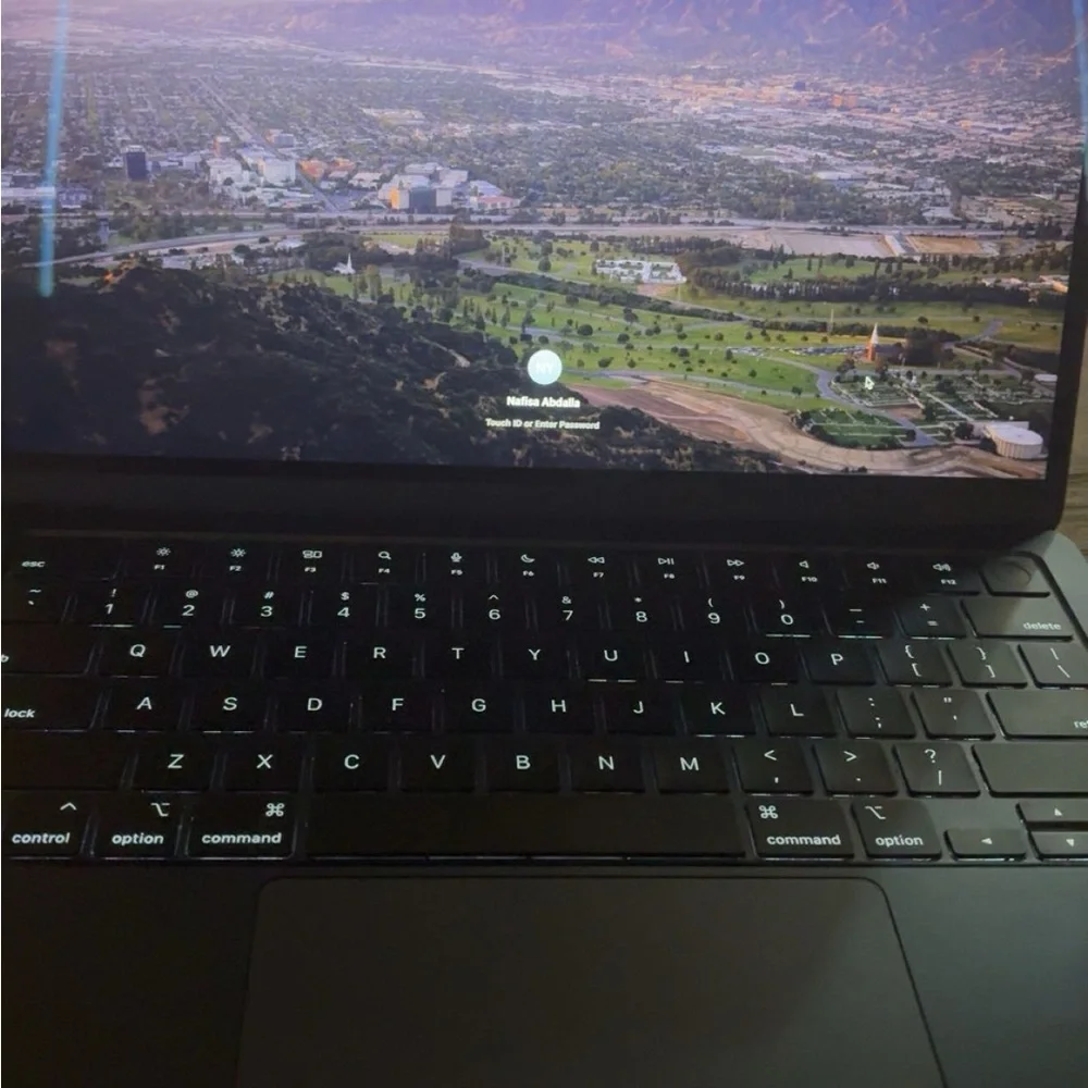 Apple MacBook with Black Keyboard